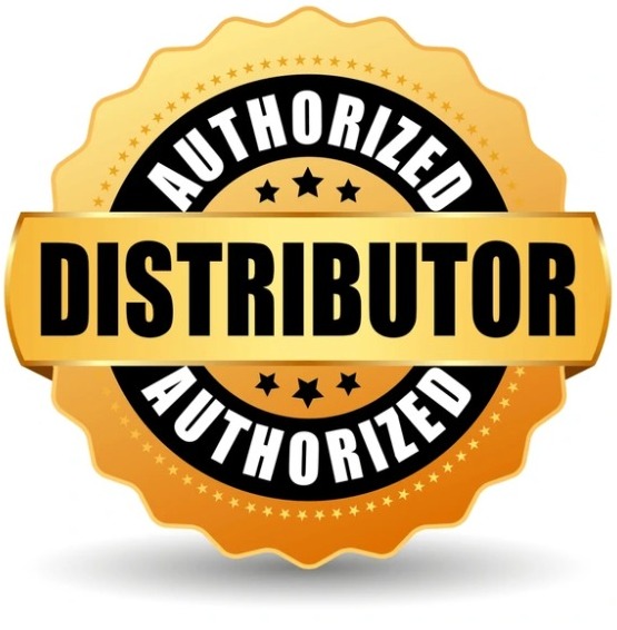 Authorized distributor badge